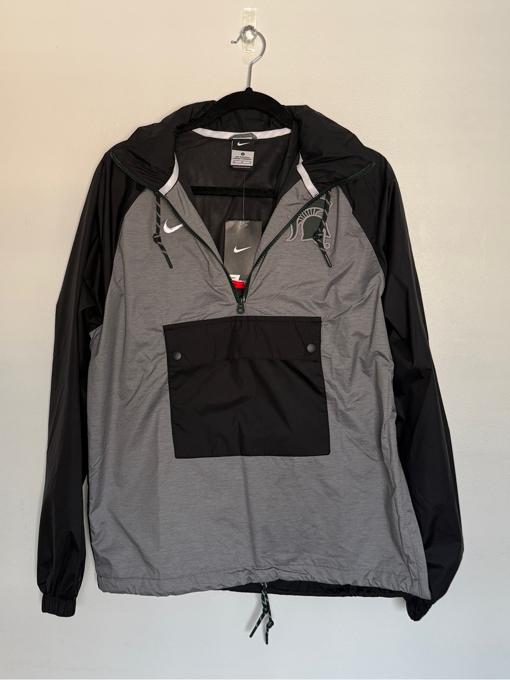 Nike Michigan State Pullover Windbreaker